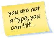 you are not a type, you can tilt